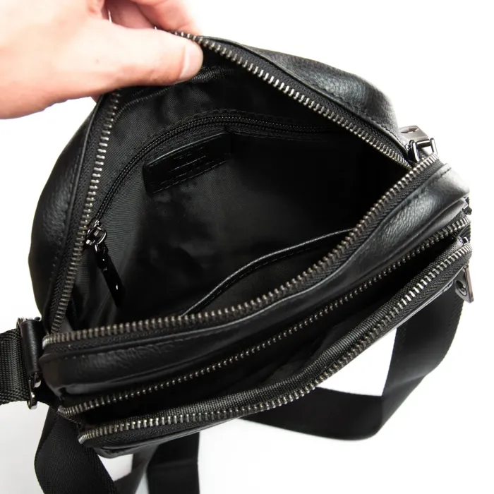 Сумка Мужская Планшет кожа BRETTON 1603-4 black