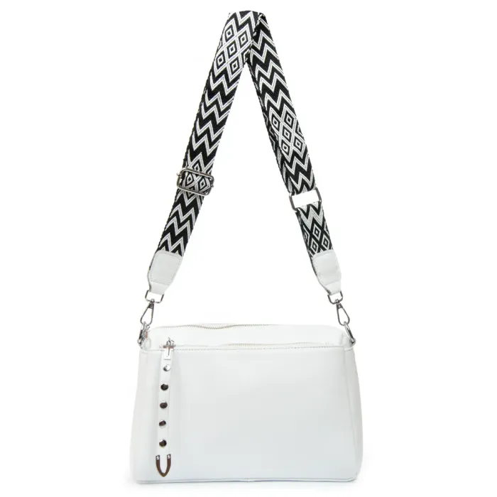 Сумка Женская Классическая кожа ALEX RAI 8958 white