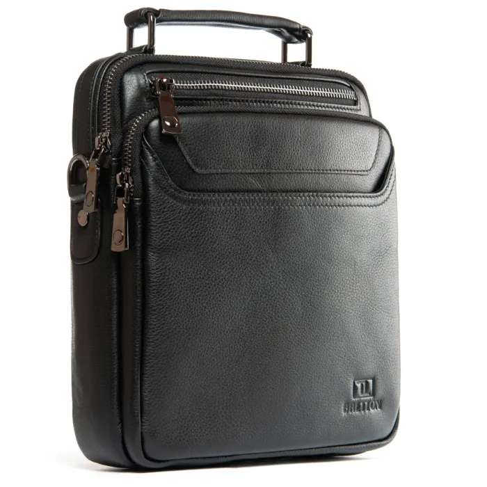 Сумка Мужская Планшет кожа BRETTON 445-4 black