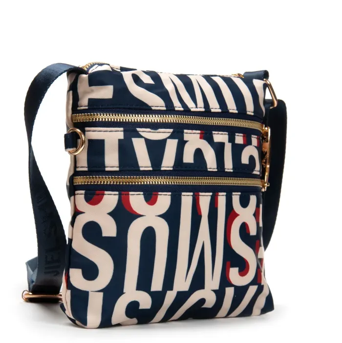 Сумка Женская Текстиль полиамид Jielshi 2610-2 blue letters