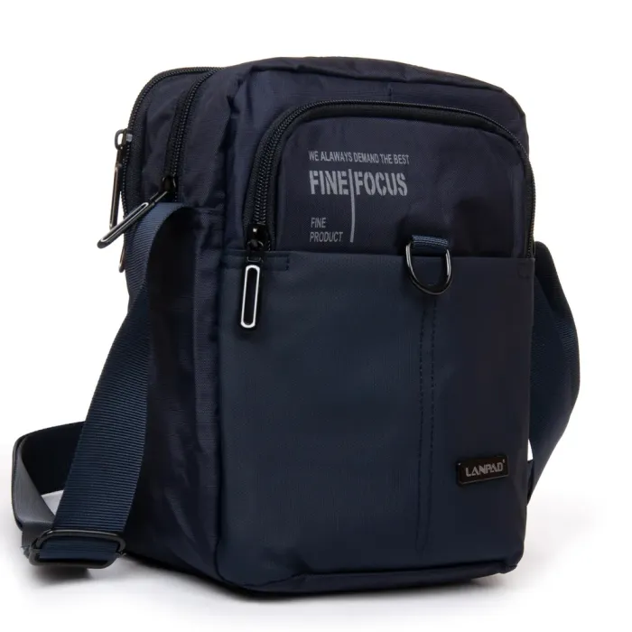 Сумка Мужская Планшет нейлон Lanpad 65318 blue Распродажа