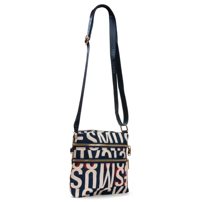 Сумка Женская Текстиль полиамид Jielshi 2610-2 blue letters