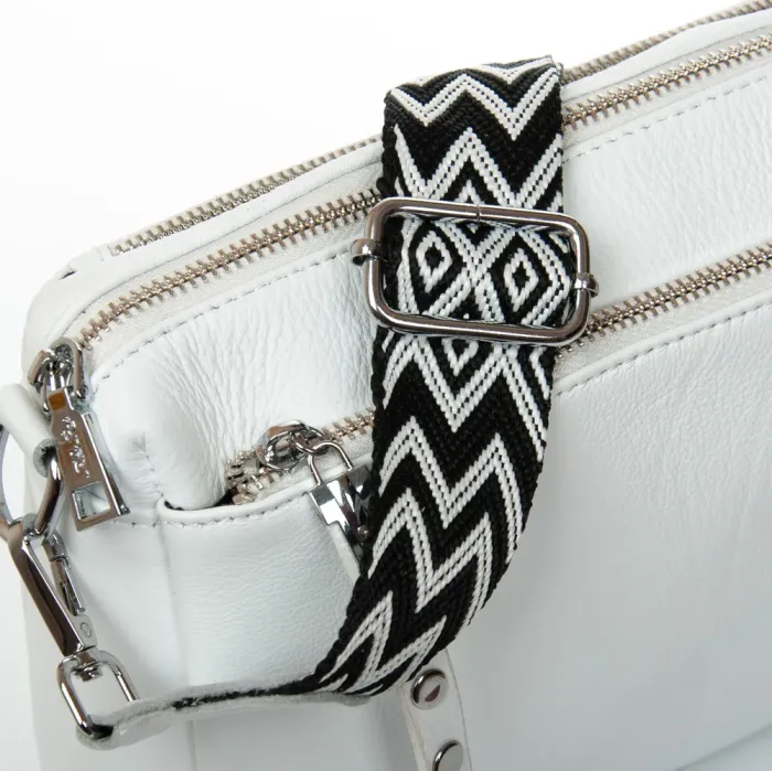 Сумка Женская Классическая кожа ALEX RAI 8958 white