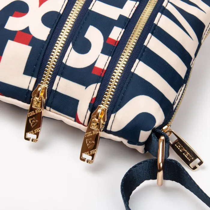 Сумка Женская Текстиль полиамид Jielshi 2610-2 blue letters