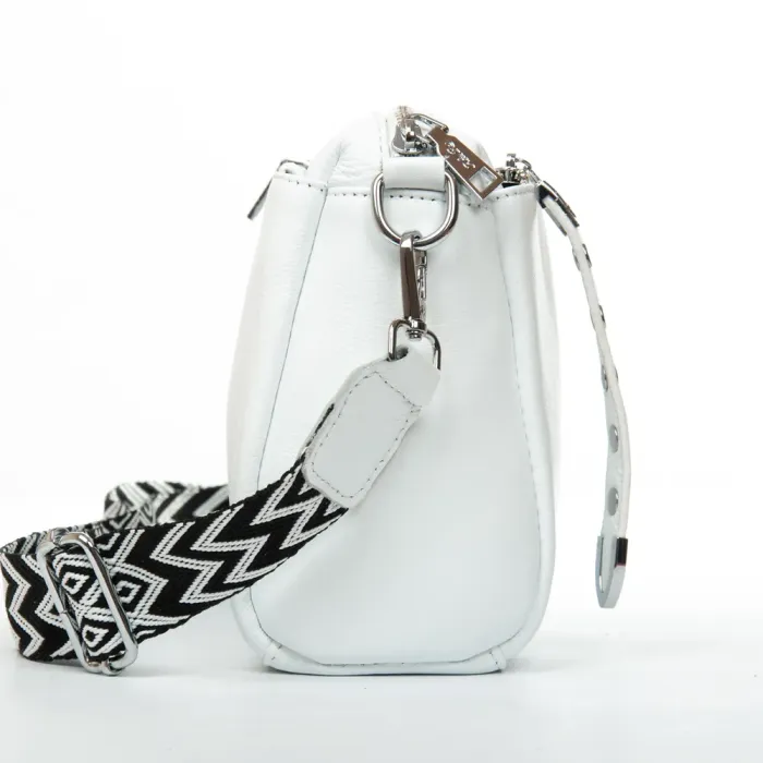 Сумка Женская Классическая кожа ALEX RAI 8958 white