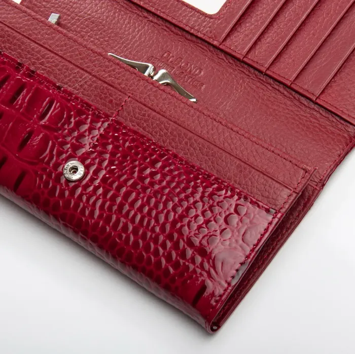 Кошелек PE Женский кожа DR. BOND PEW1-V red