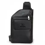 Сумка Мужская На Плечо кожа BRETTON 5601-5 black
