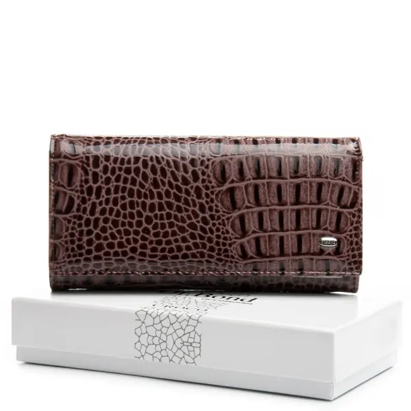 Кошелек PE Женский кожа DR. BOND PEW1-V brown