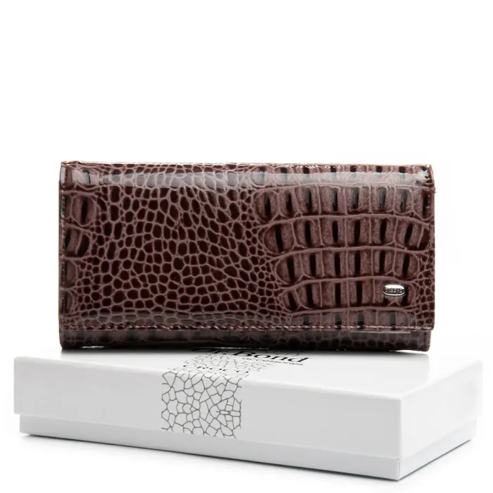 Кошелек PE Женский кожа DR. BOND PEW1-V brown