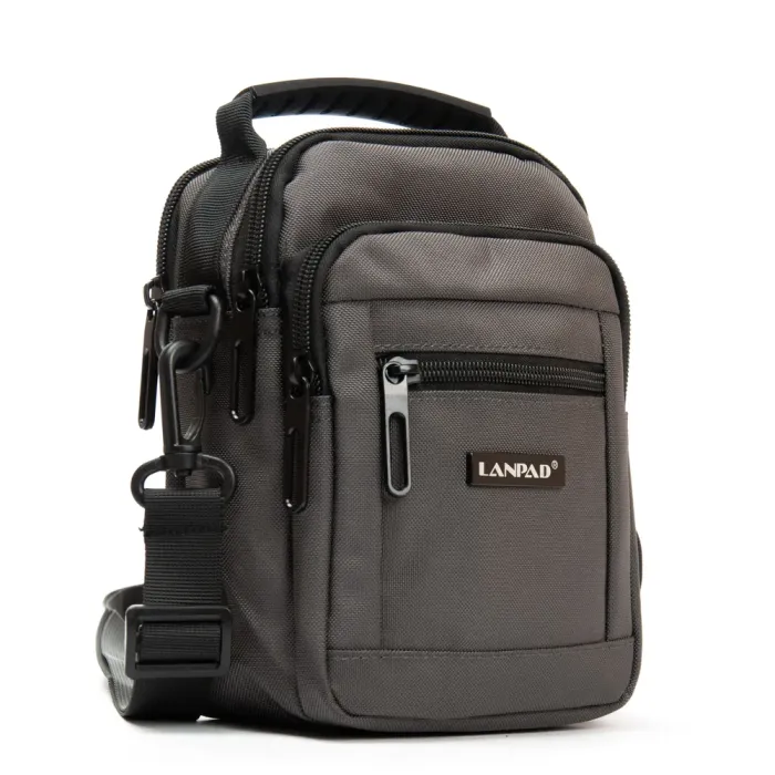 Сумка Мужская Планшет нейлон Lanpad 18027 black