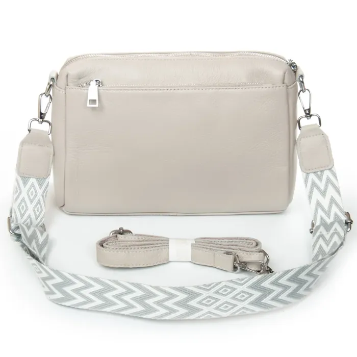 Сумка Женская Классическая кожа ALEX RAI 8958 grey