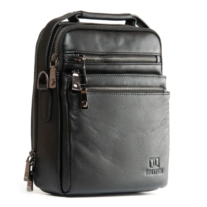 Сумка Мужская Планшет кожа BRETTON 2050-4 black