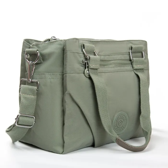Сумка Женская Текстиль полиамид Jielshi 0881 d.green