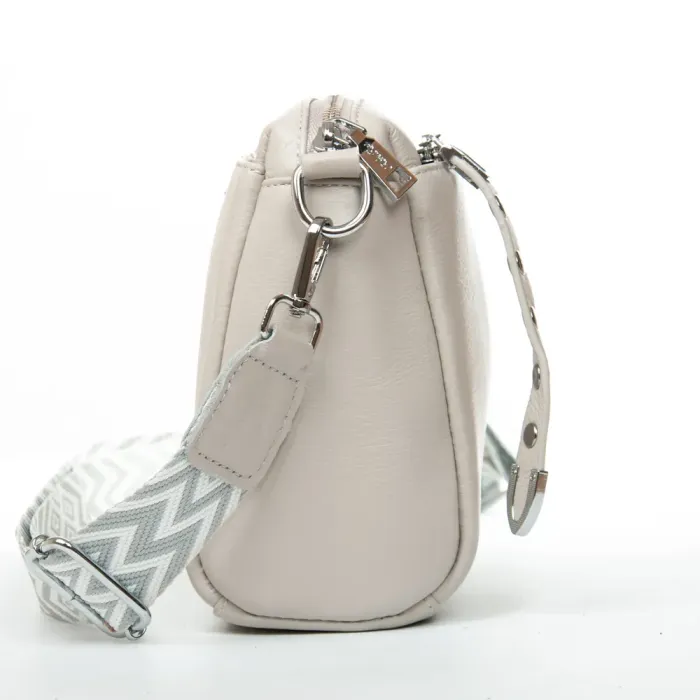 Сумка Женская Классическая кожа ALEX RAI 8958 grey