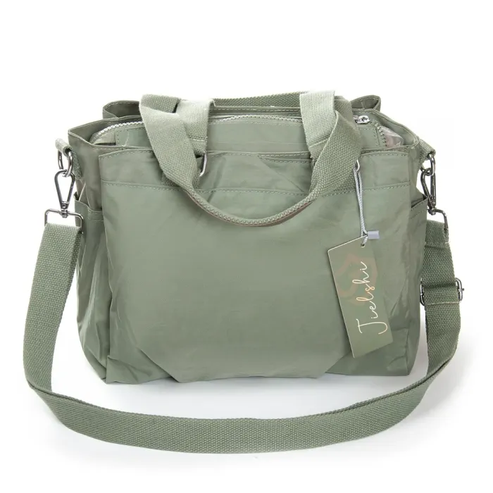 Сумка Женская Текстиль полиамид Jielshi 0881 d.green