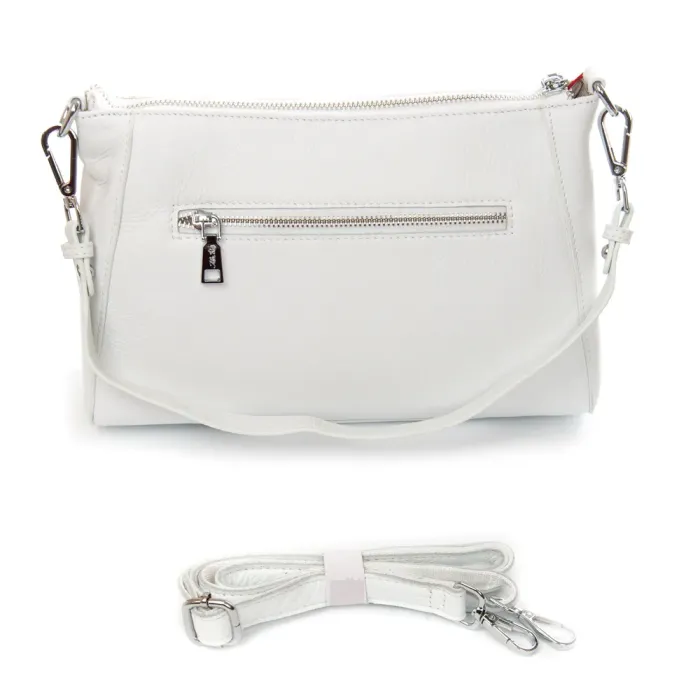 Сумка Женская Классическая кожа ALEX RAI 2056-9 white