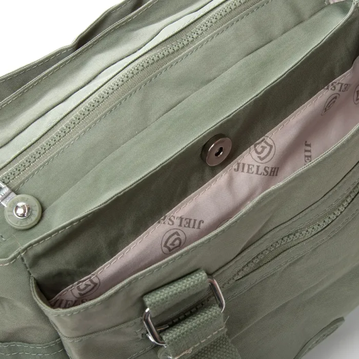 Сумка Женская Текстиль полиамид Jielshi 0881 d.green