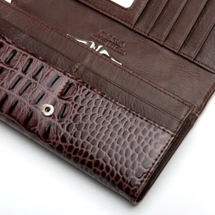 Кошелек PE Женский кожа DR. BOND PEW1-V brown