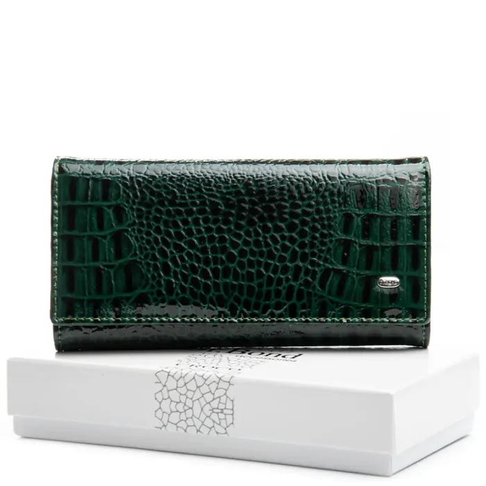 Кошелек PE Женский кожа DR. BOND PEW1-V green