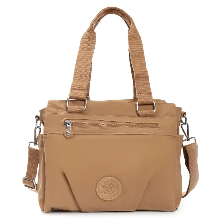 Сумка Женская Текстиль полиамид Jielshi 0881 yellow brown