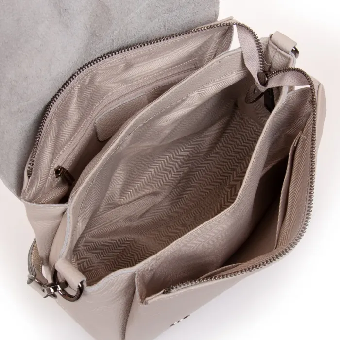 Сумка Женская Классическая кожа ALEX RAI 99105 l.beige