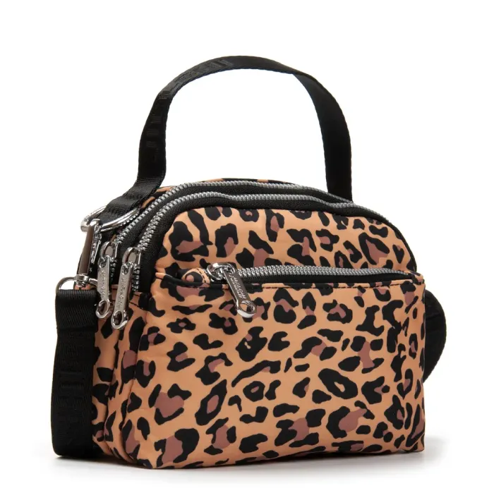Сумка Женская Текстиль полиамид Jielshi F056 leopard print