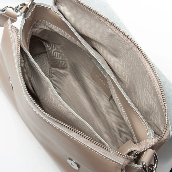 Сумка Женская Классическая кожа ALEX RAI 8159 l.beige
