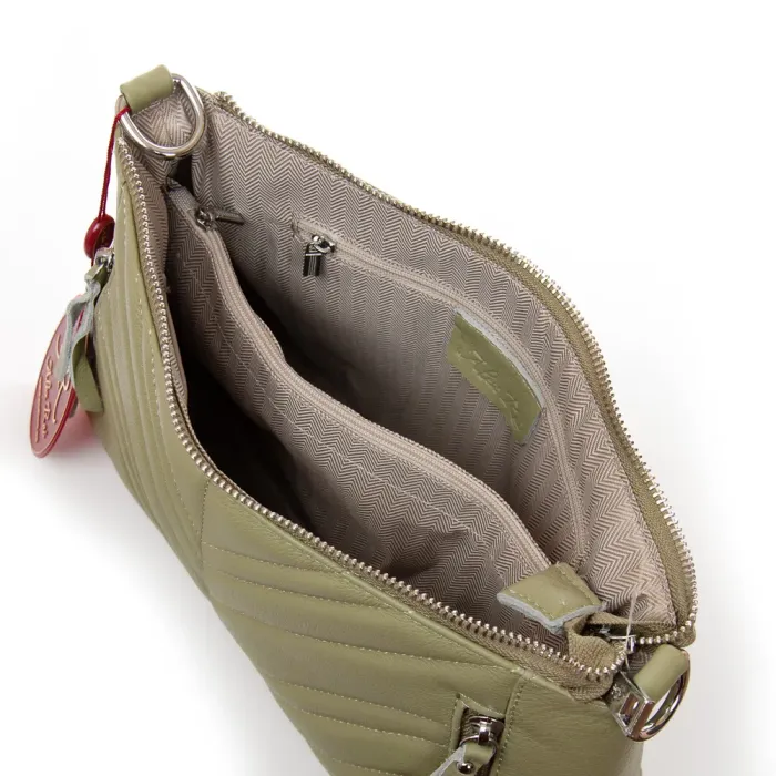 Сумка Женская Клатч кожа ALEX RAI 88082 L-grey