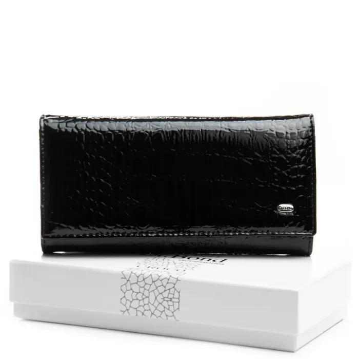 Кошелек PE Женский кожа DR. BOND PEW1-V black