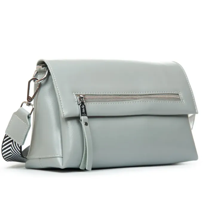 Сумка Женская Классическая кожа ALEX RAI 8159 l.grey