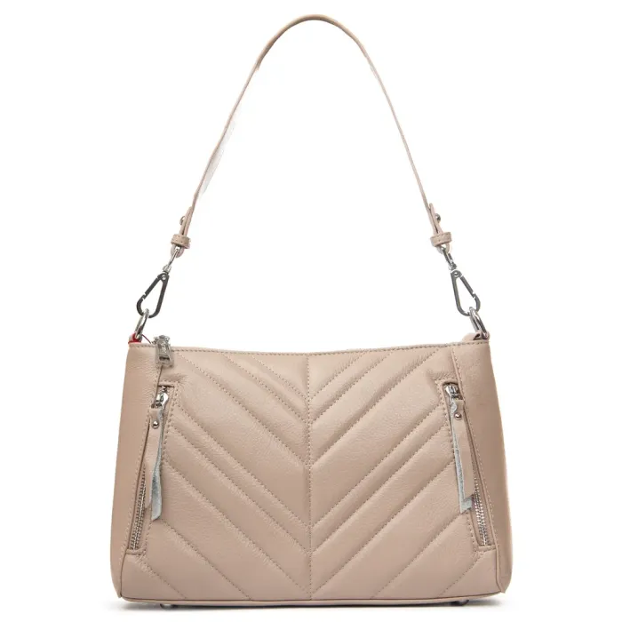 Сумка Женская Классическая кожа ALEX RAI 2056-9 beige