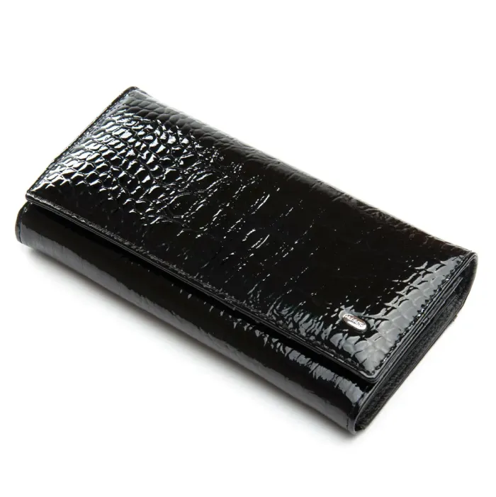 Кошелек PE Женский кожа DR. BOND PEW1-V black