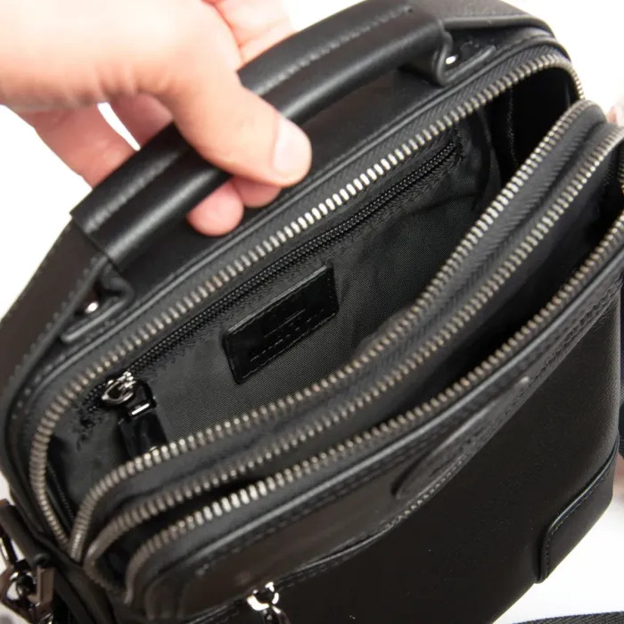 Сумка Мужская Планшет кожа BRETTON 5415-4-L black