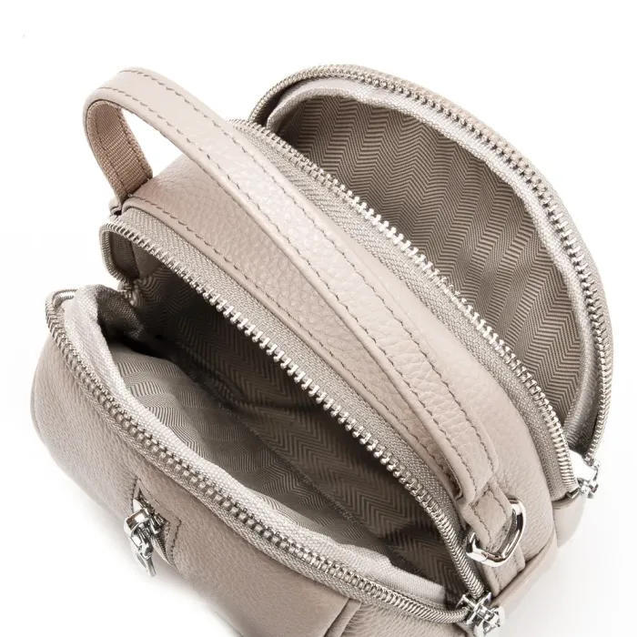 Сумка Женская Клатч кожа ALEX RAI 88082 pale grey