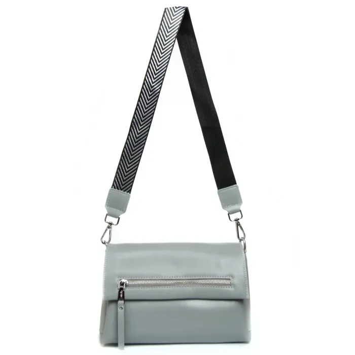 Сумка Женская Классическая кожа ALEX RAI 8159 l.grey