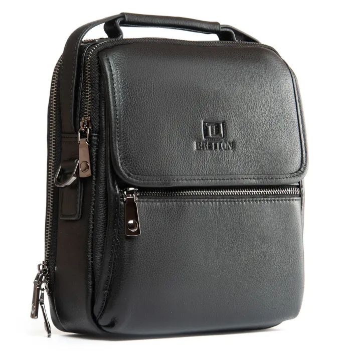 Сумка Мужская Планшет кожа BRETTON 5010-6 black