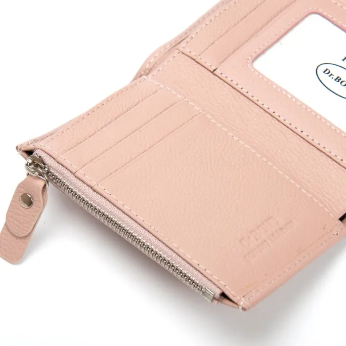 Кошелек Bright Женский кожа DR. BOND WS-3 pink