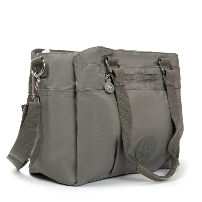 Сумка Женская Текстиль полиамид Jielshi 0881 d.gray