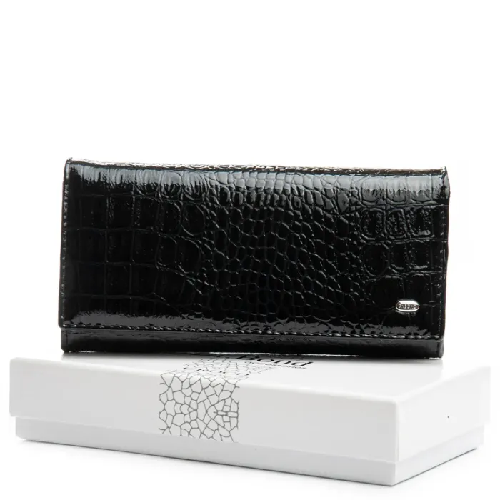 Кошелек PE Женский кожа DR. BOND PEW501 black