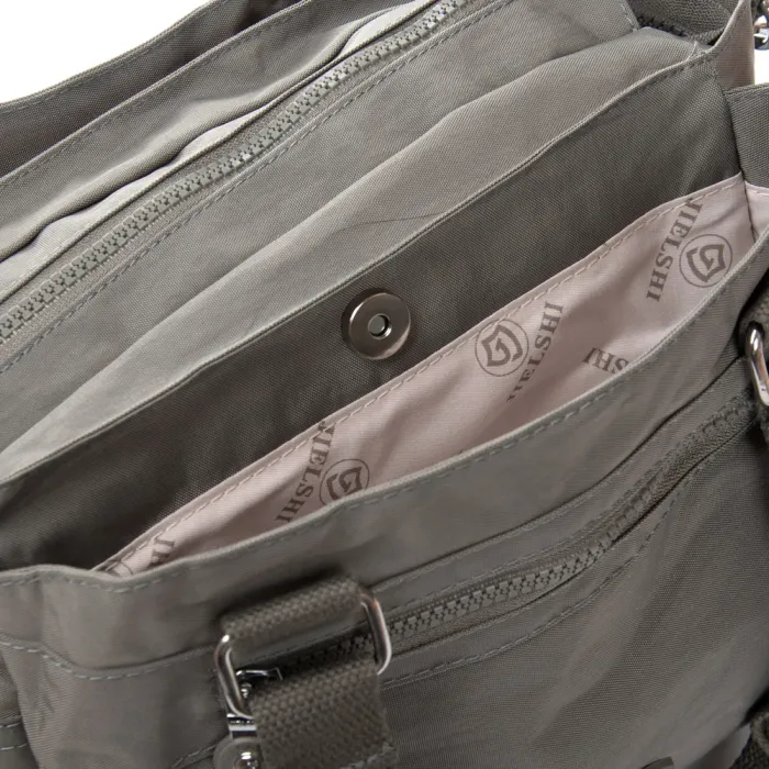 Сумка Женская Текстиль полиамид Jielshi 0881 d.gray