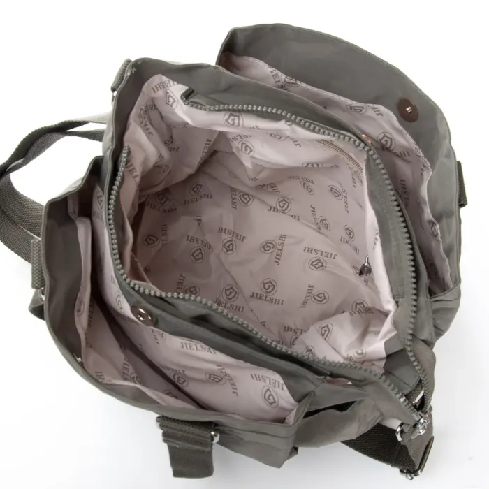 Сумка Женская Текстиль полиамид Jielshi 0881 d.gray