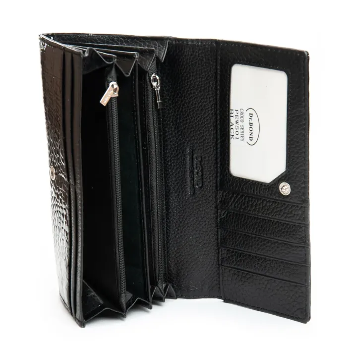Кошелек PE Женский кожа DR. BOND PEW501 black