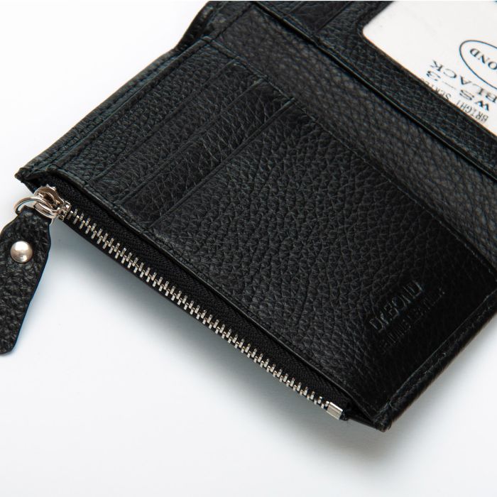 Кошелек Bright Женский кожа DR. BOND WS-3 black