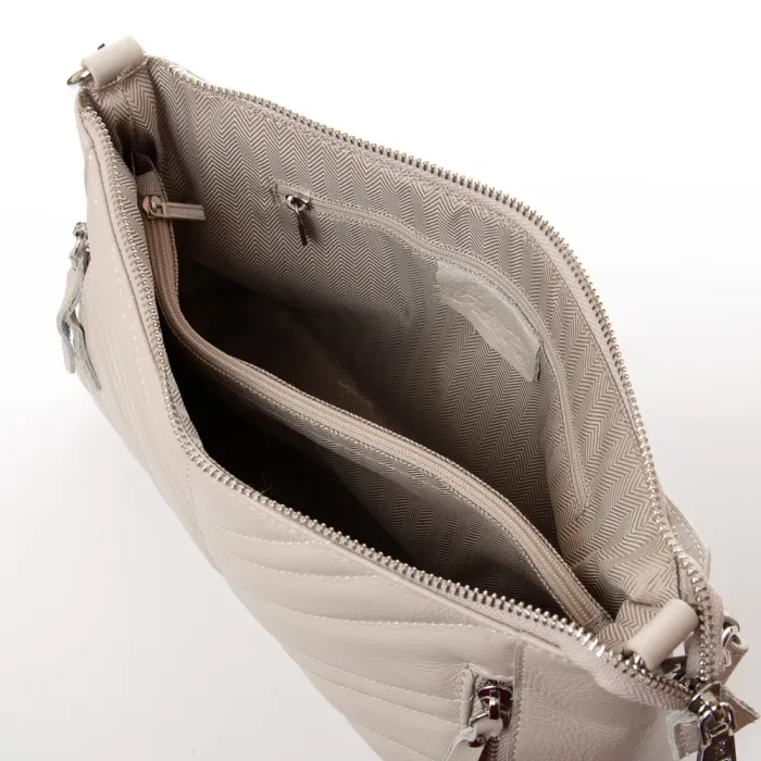 Сумка Женская Классическая кожа ALEX RAI 2056-9 l.beige