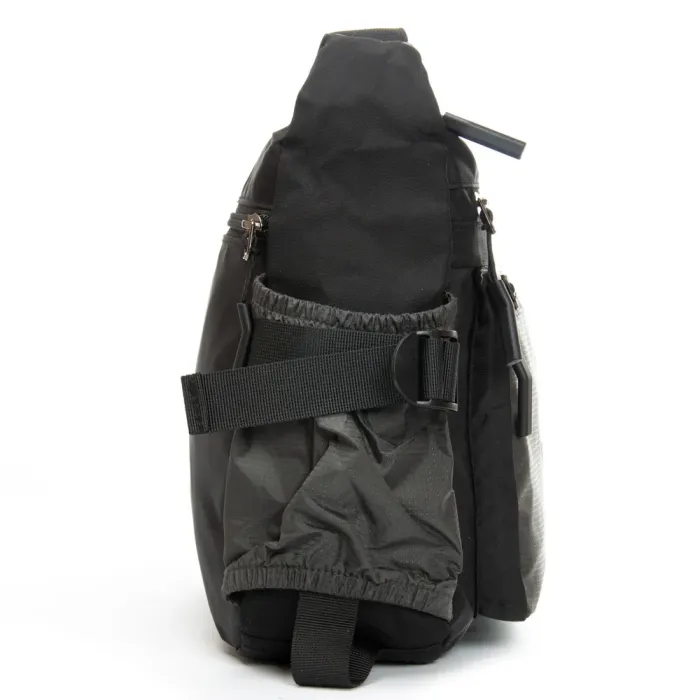 Сумка Мужская На Плечо нейлон Lanpad 82012 grey почтальон