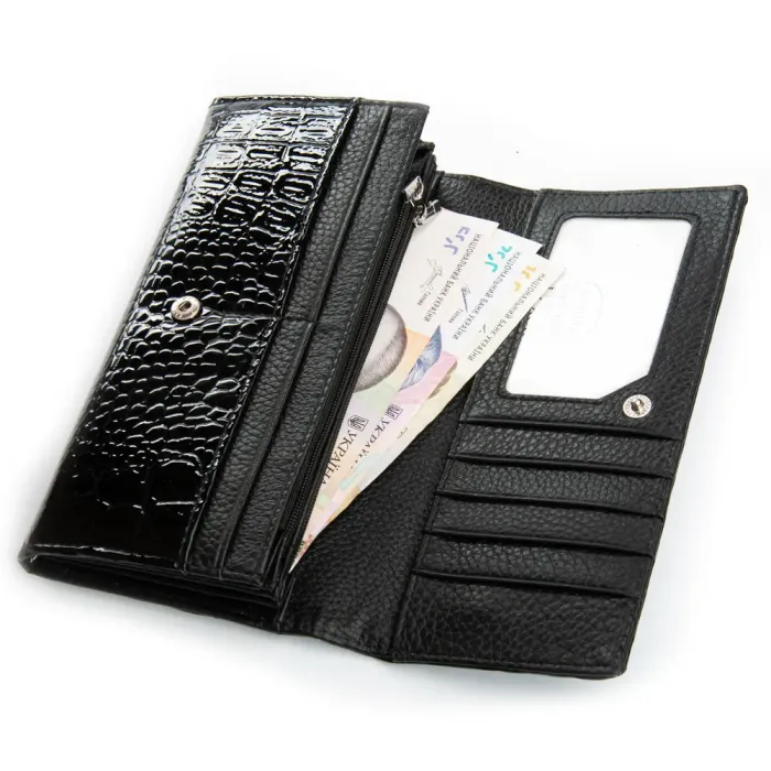 Кошелек PE Женский кожа DR. BOND PEW501 black