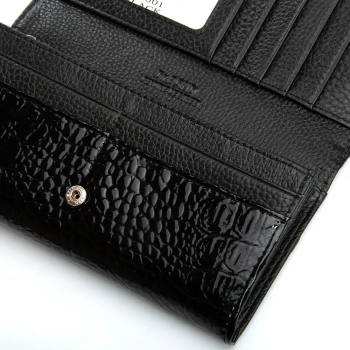 Кошелек PE Женский кожа DR. BOND PEW501 black