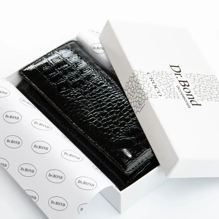 Кошелек PE Женский кожа DR. BOND PEW501 black