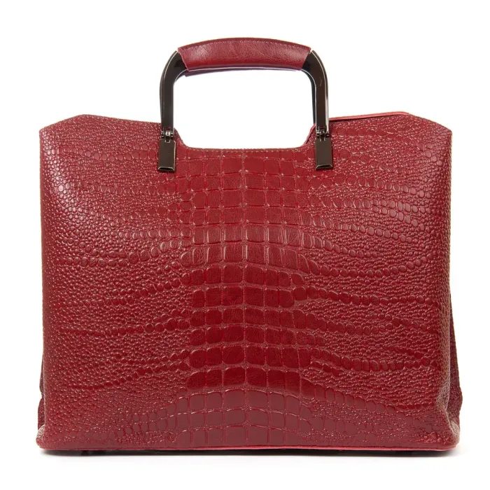 Сумка Женская Классическая кожа ALEX RAI 1540-1 bordo