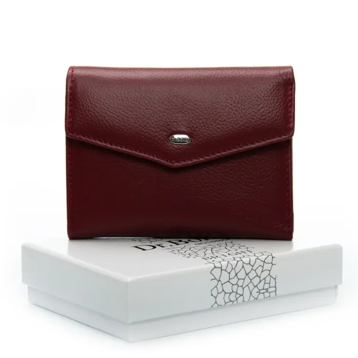 Кошелек Bright Женский кожа DR. BOND WS-3 wine red